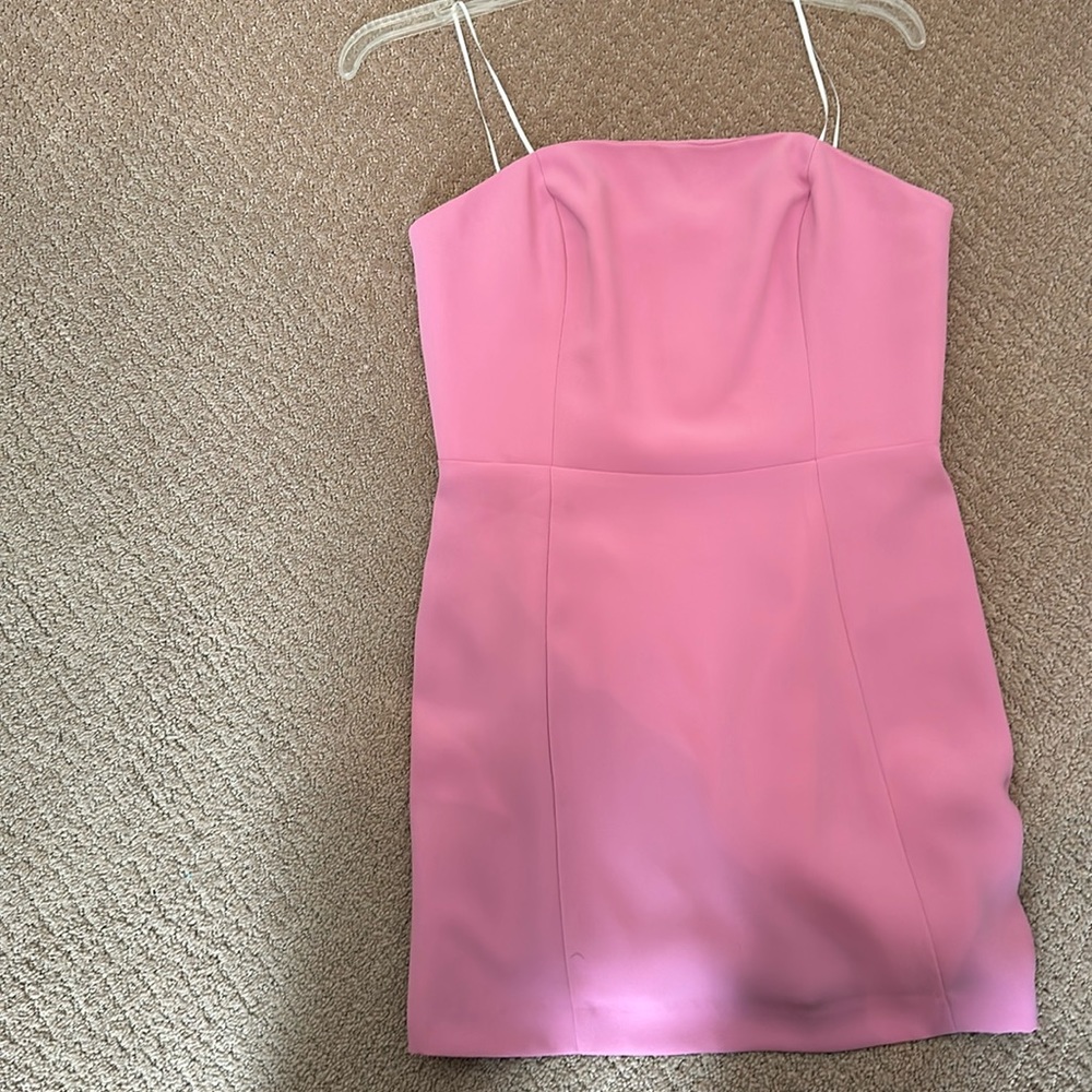 Amanda Uprichard pink dress